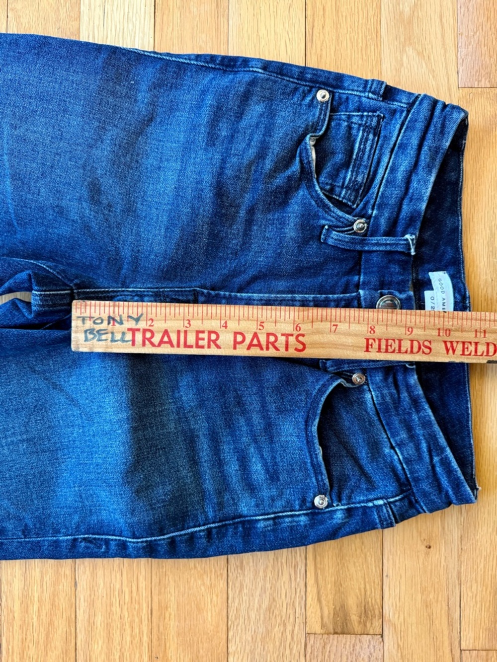Good American Good Legs skinny denim jeans women’s 0 25 - Picture 4 of 9